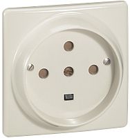 Розетка силовая Legrand 20A 3P+N+E 400В слоновая кость картинка 